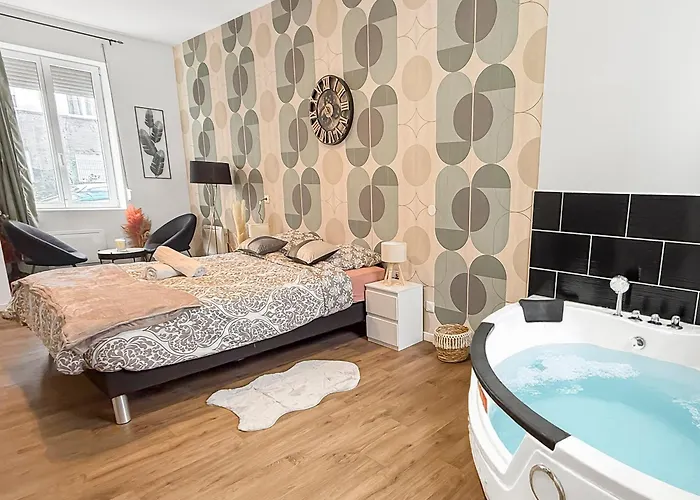 Jacuzzi Privé, Terrasse, Roubaix